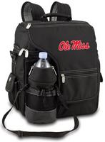 Ole Miss Rebels Turismo Backpack - Black Embroidered