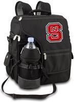 NC State Wolfpack Turismo Backpack - Black Embroidered