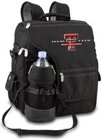 Texas Tech Red Raiders Turismo Backpack - Black Embroidered