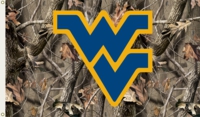West Virginia Mountaineers 3' x 5' Flag w/Grommets-Realtree Camo