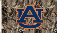 Auburn Tigers 3' x 5' Flag with Grommets - Realtree Camo