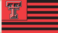 Texas Tech Red Raiders 3' x 5' Flag with Grommets - Stripes