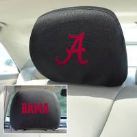 Alabama Crimson Tide 2-Sided Headrest Covers - Set of 2