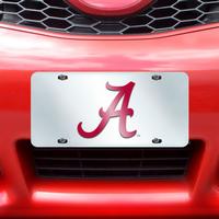 Alabama Crimson Tide Inlaid License Plate