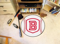 Bradley University Braves Baseball Rug