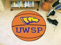 University of Wisconsin-Stevens Point Pointers Basketball Rug