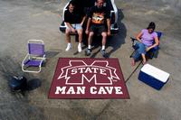 Mississippi State University Bulldogs Man Cave Tailgater Rug