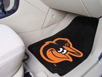 Baltimore Orioles Carpet Car Mats - Cartoon Bird