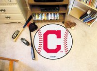 Cleveland Indians Baseball Rug - C Logo