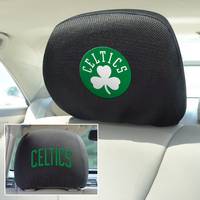 Boston Celtics 2-Sided Headrest Covers - Set of 2