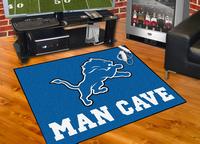 Detroit Lions All-Star Man Cave Rug