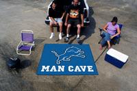 Detroit Lions Man Cave Tailgater Rug