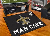New Orleans Saints All-Star Man Cave Rug