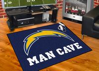 San Diego Chargers All-Star Man Cave Rug