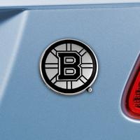Boston Bruins 3D Chromed Metal Car Emblem