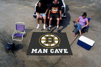 Boston Bruins Man Cave Tailgater Rug