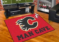 Calgary Flames All-Star Man Cave Rug
