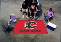Calgary Flames Man Cave Ulti-Mat Rug
