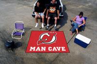 New Jersey Devils Man Cave Tailgater Rug