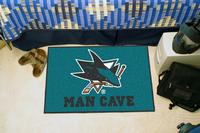 San Jose Sharks Man Cave Starter Rug