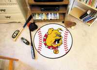 Ferris State University Bulldogs Baseball Rug