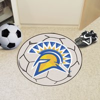 San Jose State University Spartans Soccer Ball Rug
