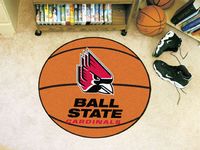 Ball State University Cardinals Basketball Rug
