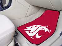 Washington State University Cougars Carpet Car Mats