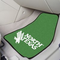 University of North Texas Mean Green Carpet Car Mats