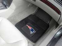 New England Patriots Heavy Duty Vinyl Car Mats
