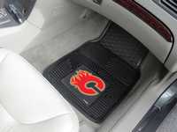 Calgary Flames Heavy Duty Vinyl Car Mats