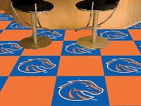 Boise State University Broncos Carpet Floor Tiles - Blue