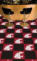 Washington State University Cougars Carpet Floor Tiles