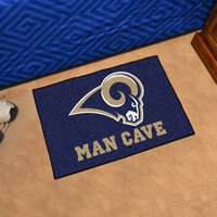 Los Angeles Rams Man Cave Starter Rug