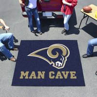 Los Angeles Rams Man Cave Tailgater Rug