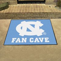 University of North Carolina Tar Heels All-Star Fan Cave Rug