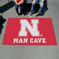 University of Nebraska Man Cave Ulti-Mat Rug