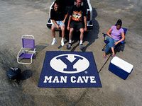 Brigham Young University Cougars Man Cave Tailgater Rug