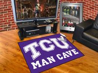 TCU Horned Frogs All-Star Man Cave Rug