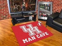 University of Houston Cougars All-Star Man Cave Rug