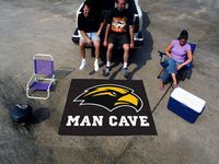Southern Miss Golden Eagles Man Cave Tailgater Rug