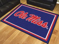 University of Mississippi Rebels 8'x10' Rug