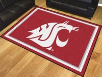 Washington State University Cougars 8'x10' Rug
