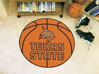 Texas State University Bobcats Basketball Rug