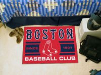 Boston Red Sox Baseball Club Starter Rug