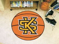 Kennesaw State University Owls Basketball Rug - KS Logo