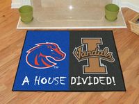 Boise State Broncos - Idaho Vandals House Divided Rug