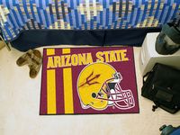 Arizona State Sun Devils Starter Rug - Uniform Inspired