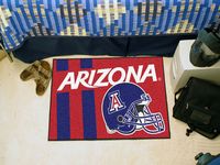 Arizona Wildcats Starter Rug - Uniform Inspired