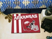 Arkansas Razorbacks Starter Rug - Uniform Inspired